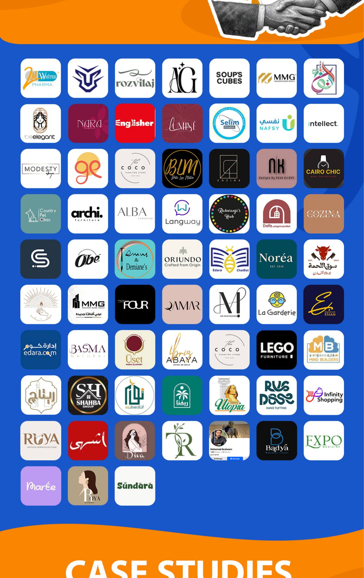 Blue Ad client logos